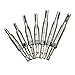 Qjoy 4/7Pcs HSS Door Self-Centering Hinge Hole Drilling Tool Kit for Door Cabinet Holes Woodworking