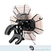 FTLL Bike Phone Mount, Holder for iPhone 5 5s 6/ 6s plus iphone 7/7 plus Samsung Galaxy S4/5/6/7/C5/7/A3/7/5/9 Edge Note 4/5/6/7 LG G5 and 4-6 inch Smartphone