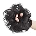 Messy Bun Hair Piece Thick Updo Scrunchies Hair Extensions Ponytail Hair Accessories Dark Blackthumb 3