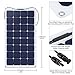 SUAOKI 100W 18V 12V Solar Panel Charger SunPower Cell Ultra Thin Flexible with MC4 Connector Charging for RV Boat Cabin Tent Car(Compatibility with 18V and Below Devices)