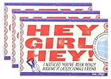 HEY GIRL HEY! I noticed you've been really rocking it lately, female friend. Luxury Soap 3 Pack Made From Pure Vegetable Base with Essential Oils and White Tea Violet Scent 2 oz (56 g)