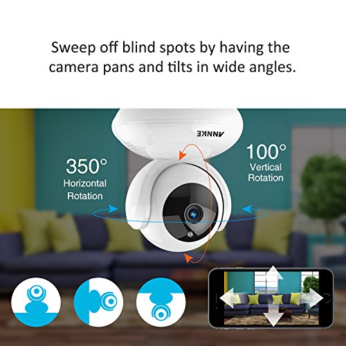 ANNKE-1080P-Home-Camera-4x-Indoor-Wireless-IP-Security-Surveillance-System-with-Night-Vision-for-Home-Office-Baby-Pet-Monitor-with-iOS-Android-App-Smart-App-Push-Alerts