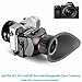 Neewer S4 3X Optical Magnification Foldable Viewfinder for Sony a7 a7R a7II a7S NEX-7 NEX-6 NEX-5R NEX-5T A6300 A6000 A5000, Olympus E-PL5 and Other 3 inches 16:9 LCD Screen HD DSLR Video Cameras