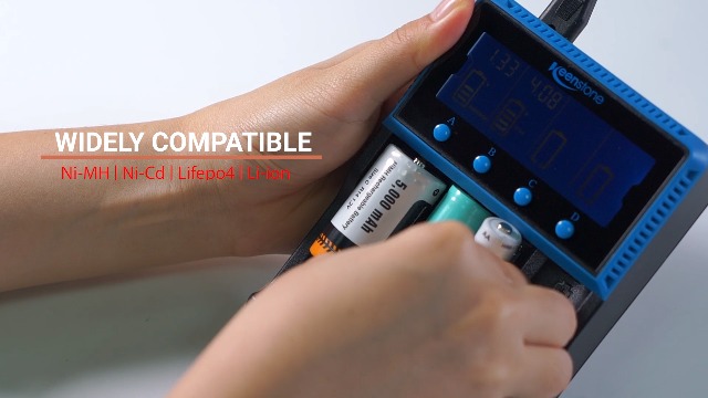 6 Battery+Keenstone+Universal+Rechargeable+Batteries
