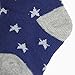YULI 6-18 Month Baby Warm Socks, 6 Pack Kids Infants Toddlers Babys Boy's Girl's Gift Terry Heather Organic Cotton Knit Cuff Crew Warm Socks for Christmas Gift