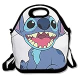 LIUYAN Custom Lunch Containers Lilo Stitch Cooler Bag for Work/School/Picnic