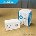 BroadLink SP3 Smart Plug with Night Light, Wi-Fi Mini Outlet, No Hub Required, Remote Control Your Devices from Anywhere