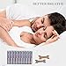 Micup Breathe Right Nasal Strips Anti-Snoring Better Breathe Snore Reducing Aids 200 Pcs(66mm*19mm)