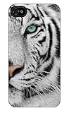 Iphone 5 Cover Case Personalised Apple Royal White Tiger ref 2173