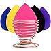 Makeup Sponge With Holder LIPRAP - Egg Shaped Beauty Sponge Pack Plus Stand Case Set - Face Blending Sponges For Cosmetic Brush and Foundation and Powders and Concealer - Prime Applicator