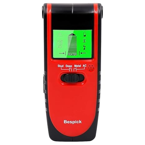 Bespick Stud Finder Stud Detector Wall Stud Sensor 4 In 1 Metal
