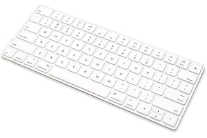 ProElife Ultra Thin Silicone Keyboard Protector Cover Skin for Apple Magic Keyboard & Magic Keyboard 2 (U.S Version, Model: M