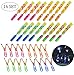 Helicopter Rocket Slingshot Copters with Led Lights - 16 Pcs Slingshot Copters Toy for Kids, Summer Outdoor Game LED Slingshot with 16 Pcs Launchers Glow in The Dark Party Supplies
