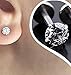 Freedi 2pcs 16G 3mm Cubic Zirconia Inlaid Lip Rings Labret Nose Studs Helix Round Shape Stud Earring Body Piercing Jewelry