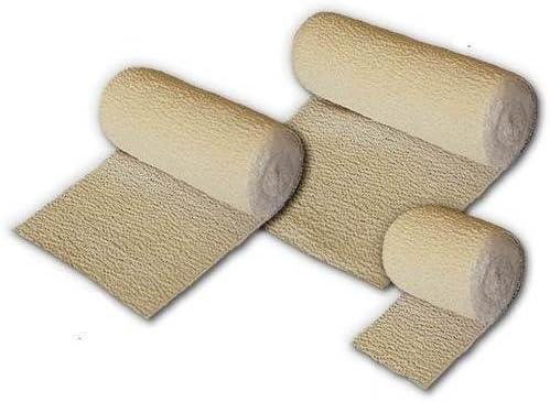 Crepe Bandage 15cm x 4.5m First Aid x 6 Pack, 4.5 m (Pack of 6)