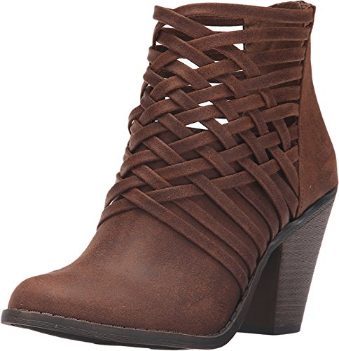 Fergalicious Women's Weever Boot, Cognac, 8 M US