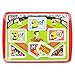 ATAZUA Birsppy Fun Kids Dinner Plate Home Run Baseball Themed | Your Kids Will Eat Better | Be A Winner & Hit A Home Run At Breakfast Lunch & Dinner. Promotes Healthy Eating!