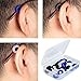 Deoot Eyeglass Ear Grips Round Comfortable Silicone Anti-Slip Holder Prevent Eyeglass Slipping Sports Eyewear Retainer(15 Pairs)