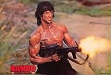 Rambo: First Blood, Part 2 (1985) - Reproduction Movie Poster - Style B - 27"...
