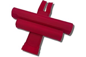 FLITE Textured Nylon Solid Color BMX Pad Sets