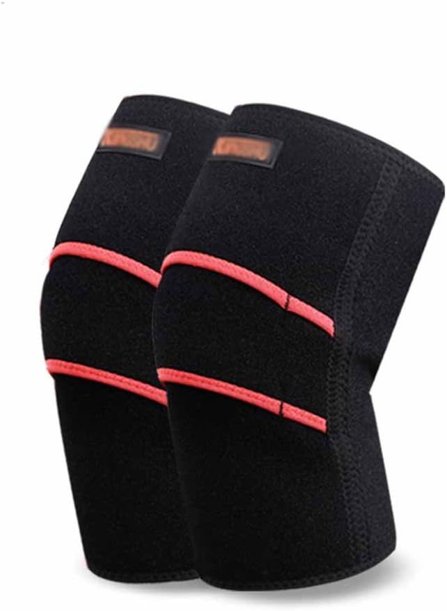 Knee compression sleeve Knees Warm men and ladies cold leg knee pads Winter self-heating knees knee Bionic shell standard models to strengthen knee pads (Style optional) (all code) Arthritis knee pads