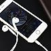 Iphone Earphones,In-Ear Wired earphones for iPhone6s/6/5 Android phone SamSung HuaWei One plus Xiaomi phone Earbuds Laptop MP3/4/5 Speaker 2pack White-Black
