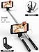 Premium 5-in-1 Wired Selfie Photo Stick for iPhone 6 5 4, Samsung Galaxy - Takes Selfies in Seconds, Get Perfect HD Photos, Operates Flash - No Apps, No Downloads, No Batteries Required