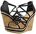 Not Rated Women's Blue Sea Wedge Sandal