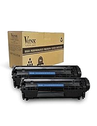 V4INK paquete de 2 cartuchos de tóner FX-10 FX-9 104 para impresora de tóner Canon 104 ImageClass MF4100 MF4150 MF4270 MF4350d MF4370dn MF4380dn D420 D480