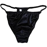 Yavorrs Men's Silk Panties G-Strings Thongs Size S M L XL 2XL (Multicoloured)