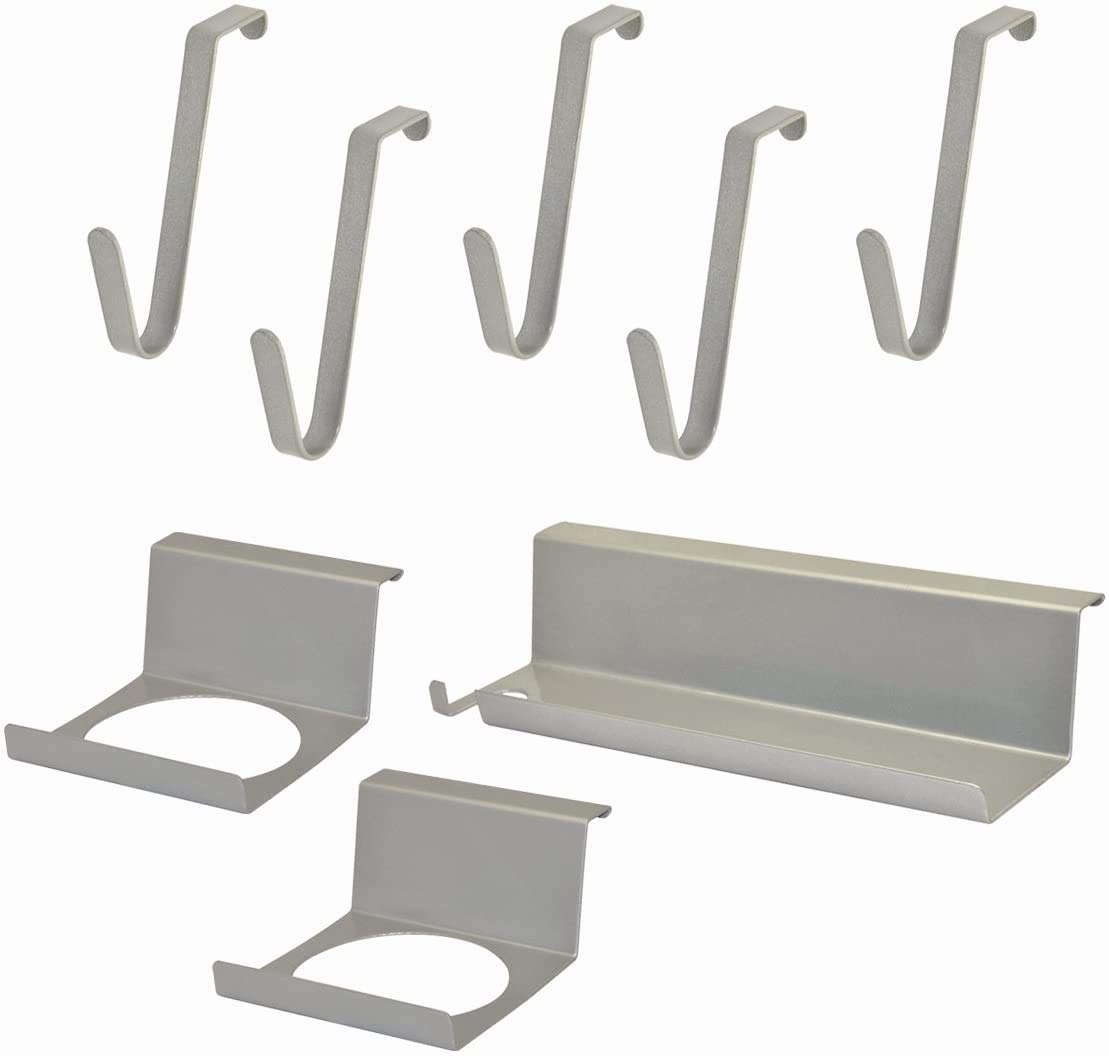 WAGNER GreenFAMILY - GreenBOX, GreenRACK, GreenWALL, GreenTABLE - 8-piece accessory set - 1 shelf, 2 pot holders, 5 hooks - 25310001