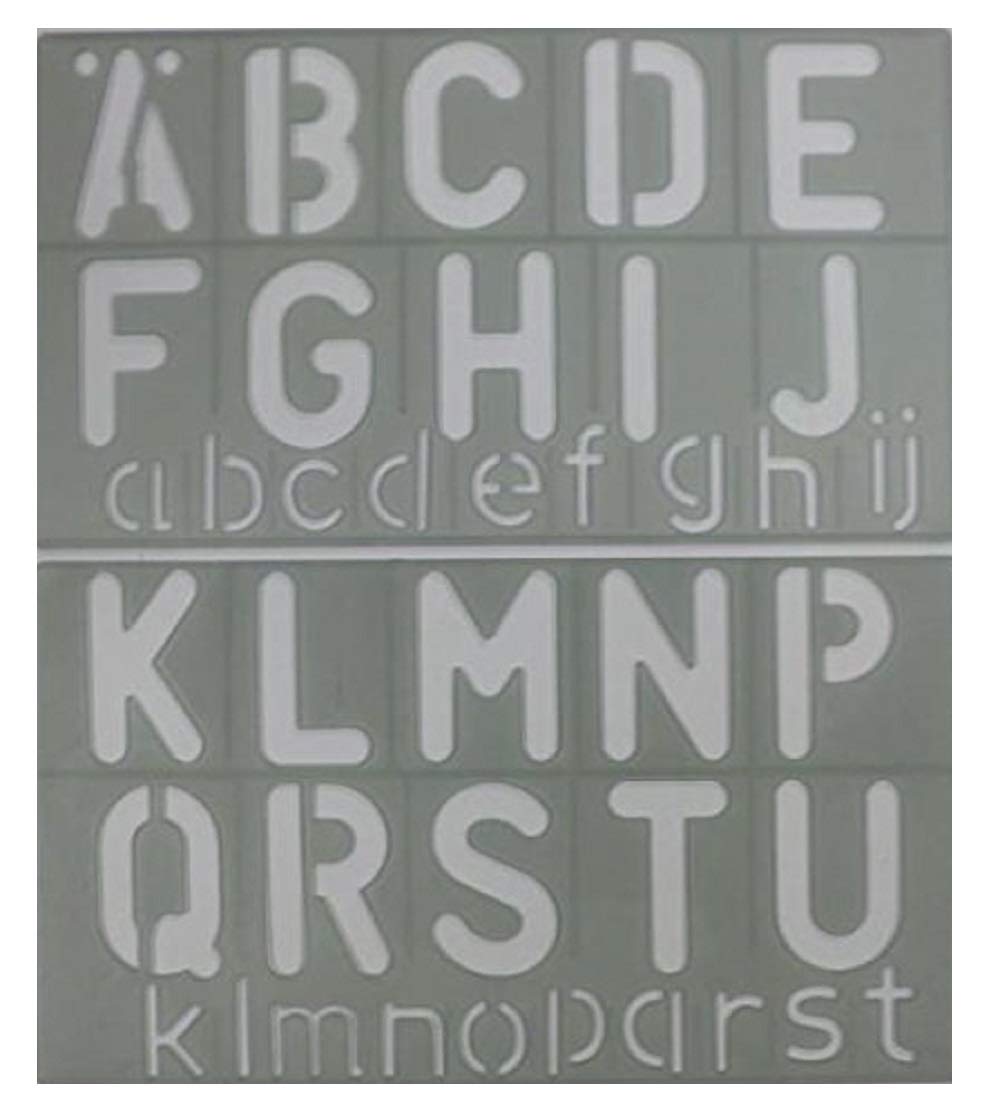 Lettering Stencil Wiler - N300/50 50 mm