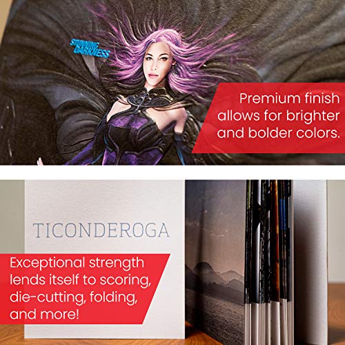 $4/mo - Finance Accent Opaque White 8.5” x 11” Cardstock Paper, 120 Lb, 325  GSM – 150 Sheets (1 Ream) – Premium Smooth Extremely Heavy Cardstock,  Printer Paper for Invitations, Cards, Menus, Business Cards – 188179R