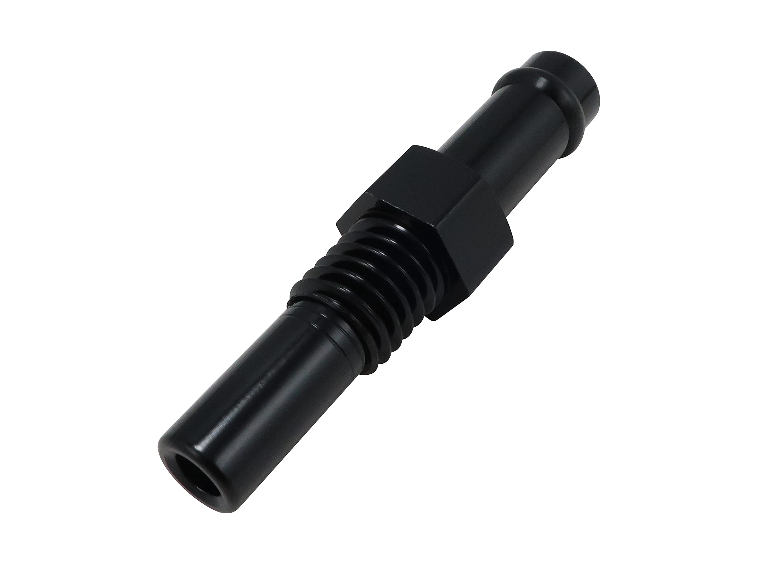 キタコ(KITACO) ニップルA ブラック 6mmホース用 ロング/8X1.25/1個入り KCON 0900-990-90023商品画像