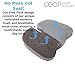 Coop Home Goods - 100% Bamboo Charcoal infused Memory Foam Seat Cushion - Designed to provide Orthopedic Support and comfort - Relieve Back, Sciatica and Tailbone pain - Washable Removable Cover
