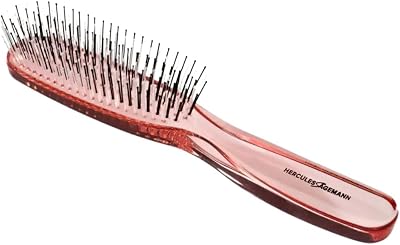 Hercules Sägemann NYH Scalp Brush 8203 Pink Hair Detangler for Wet Dry Hair