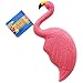 Pink Flamingo Lawn Ornaments - Plastic Pink Flamingos (3) Charity - Flamingo Decor