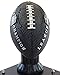 TrophySmack Fantasy Football Trophy - 19-Year Perpetual – 26” Customizable Championship Award with Free Engravings (Black Football | Blue Metal Columns)