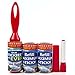 PetLovers Maximum Sticky Lint Roller Set 270 Sheets Total with Extra Sticky Mini Travel Roller with Case Best for Pet Hair Removal and Cat and Dog Lint Removal