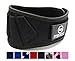 Weight Lifting Belt by Fitplicity, For Bodybuilding, CrossFit, Olympic Lifting, Powerlifting, Squat and Deadlifts, 6 Inch Back Support for Men and Women