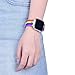 Bandmax Compatible for Rainbow Fitbit Versa Bands LGBT, Nylon Fitbit Straps Accessories Breathable Sport Wristband Versa Replacement Watch Band with Metal Buckle