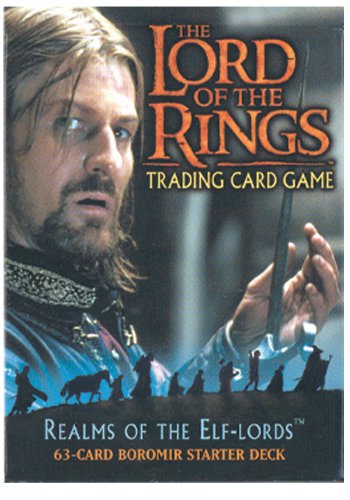 Lord of the Rings Card Game Theme Starter Deck Realm of the Elf-Lords Boromir