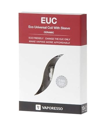 Vaporesso Keramik EUC Coil 5er Pack Größe 0,5Ohm Ceramic