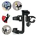 Wheelchair Cup Holders, ProCIV Bike Cup Holder fits Baby Stroller, 360 Degrees Universal Pushchair Bicycle Strollers, Bike, Mountain Bike and Wheelchair, Black