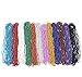 Rhode Island Novelty 33 Inch 66 MM Bead Necklace Assortment, 144 Pieces per Order