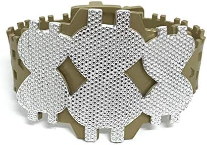 WWE Wrestling Action Ted DiBiase Million Dollar Man Ring Giant Loose Wrestling Belt for 14" Toy Figure