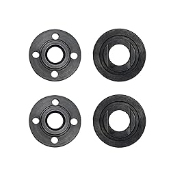 4PCS 5/8 Angle Grinder Outer Lock Nut 2 Pack Flange