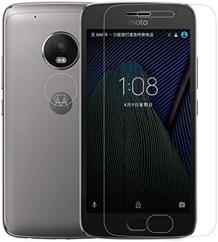 MARKET AFFAIRST Premium Full Screen Edge To Edge Coverage 2.5D Curved HD+ Tempered Glass Screen Guard Protector For Motorola Moto G5s Plus