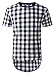 LILBETTER Mens Hip Hop Free Styles Swag Stage Side Zipper T Shirt