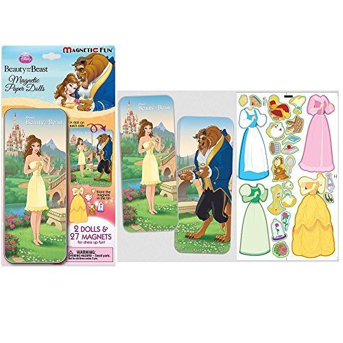 Disney Princess Beauty & the Beast Magnetic Paper Dolls Collectors Series